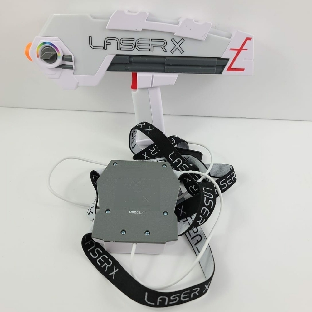 Laser X Two Player Revolution Double Blasters Battery Operated Laser Tag Gaming - Picture 2 of 5